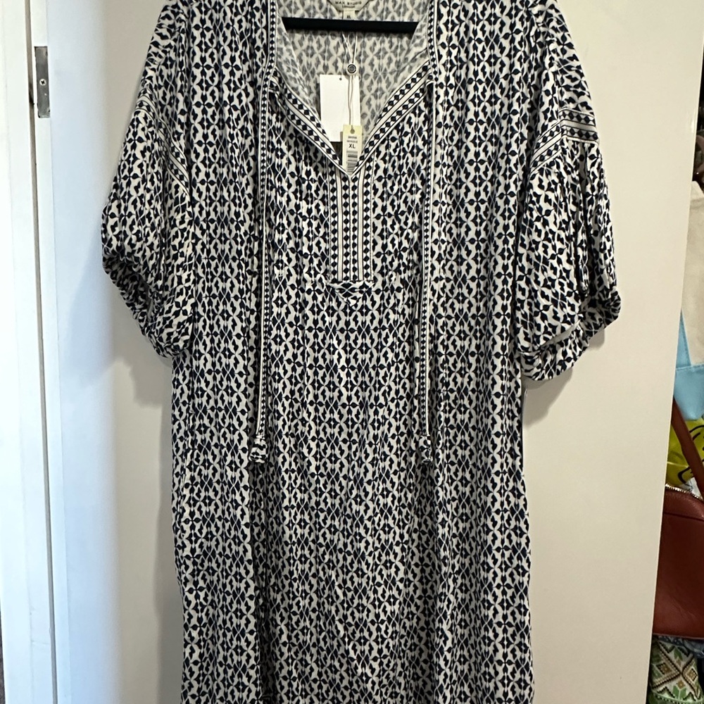 Women’s Max Studio Navy Dress